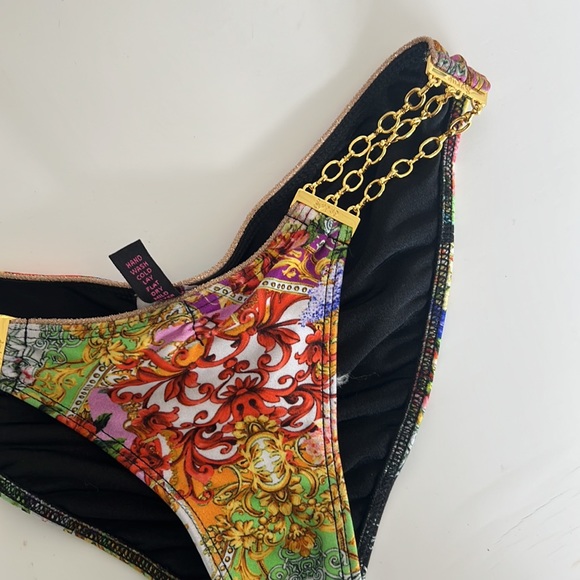 Bikini Bottoms with Gold Chains - Picture 3 of 5